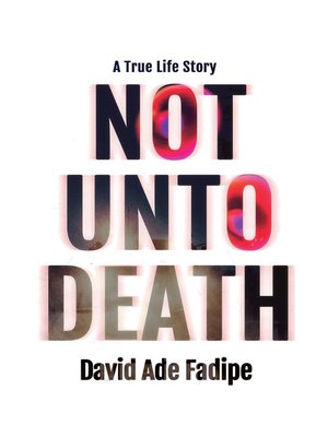 cover image of Not Unto Death